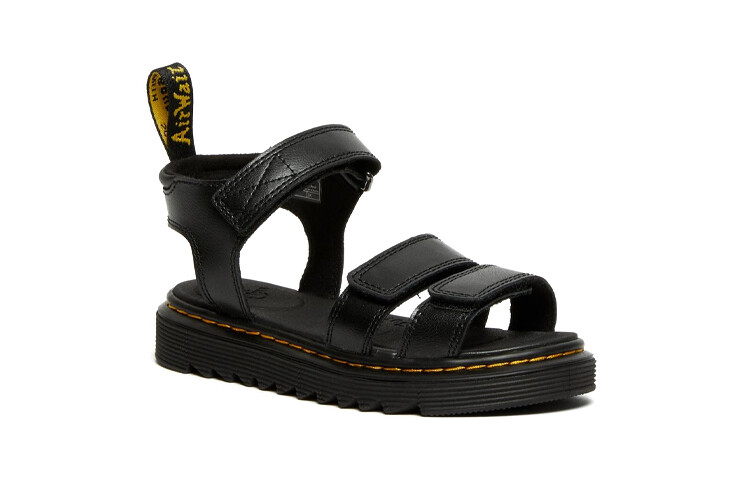 Детские сандалии с открытым носком и логотипом Dr. Martens Dr.Martens — фото 3