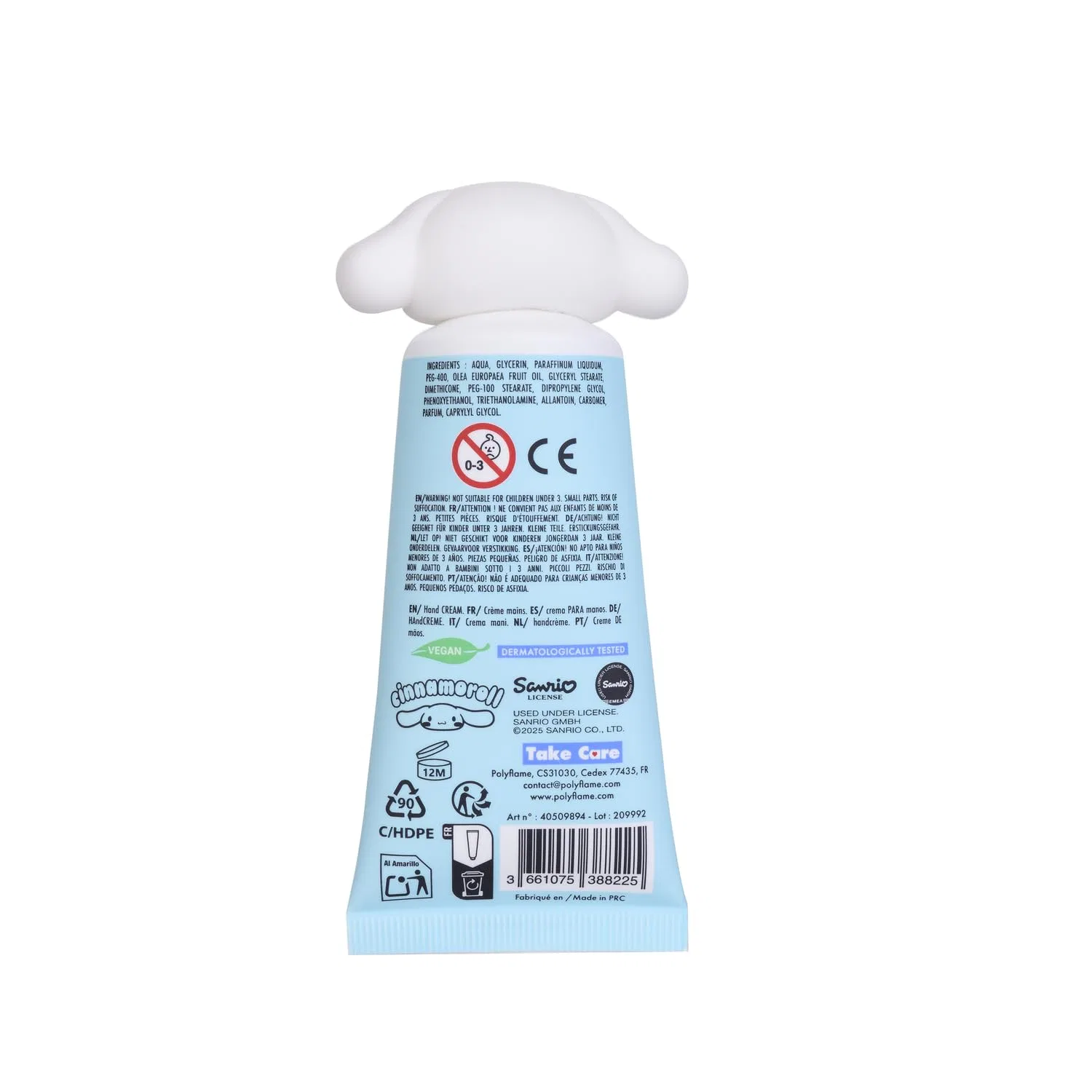 Крем для рук Cinnamoroll с ароматом кокоса Mevsim Store, Cinnamoroll — фото 3