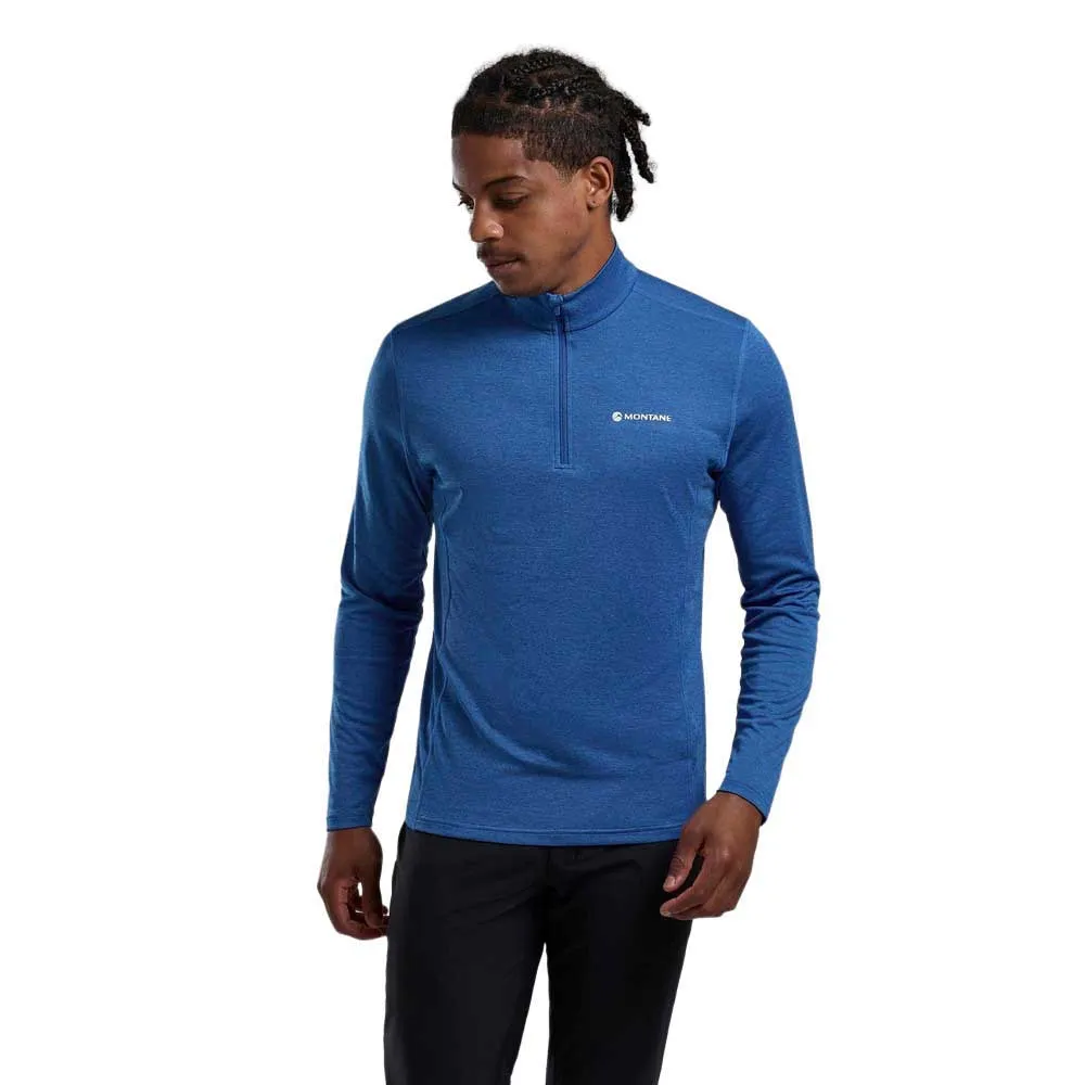 

Футболка Montane Dart Half Zip long sleeve, синий