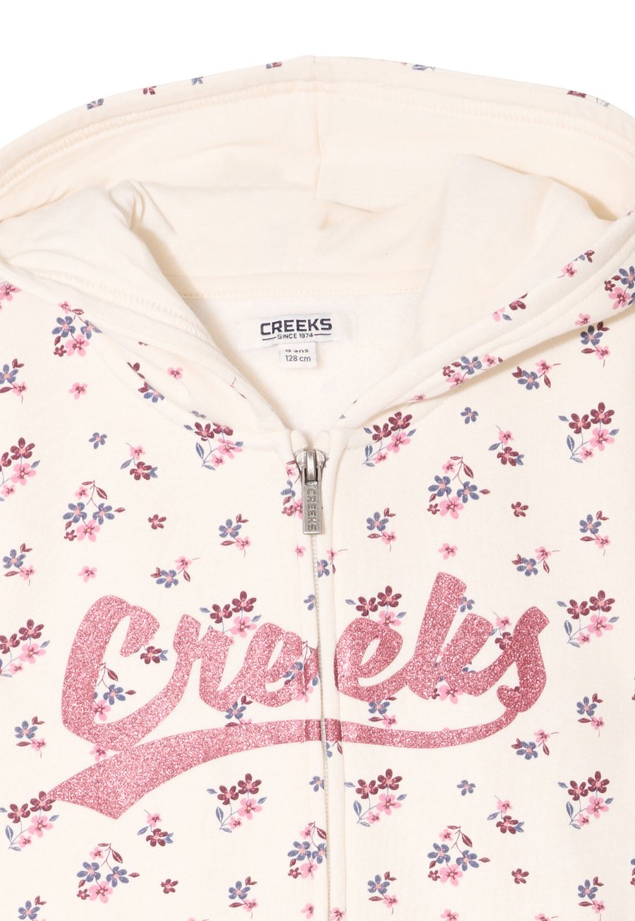 Толстовка Creeks AMERICAN INSPIRATION FASHION COOL EASY MIT REISSVERSCHLUSS UND KAPUZE, Beige — фото 3