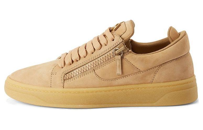 

Кожаные кроссовки Frankie Giuseppe Zanotti, бежевый