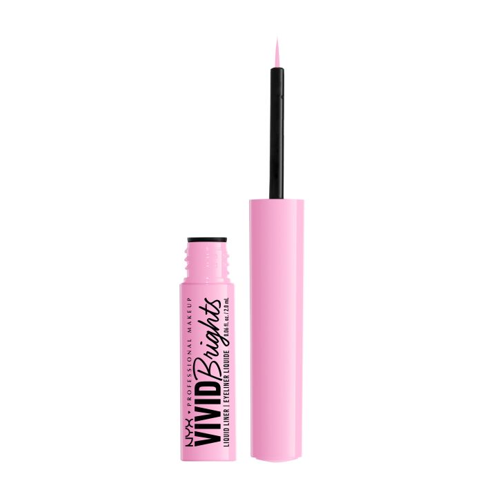 

Подводка для глаз Vivid Brights Liquid Liner Eyeliner ultrapreciso Vibrante intenso Nyx Professional Make Up, Sneak Pink