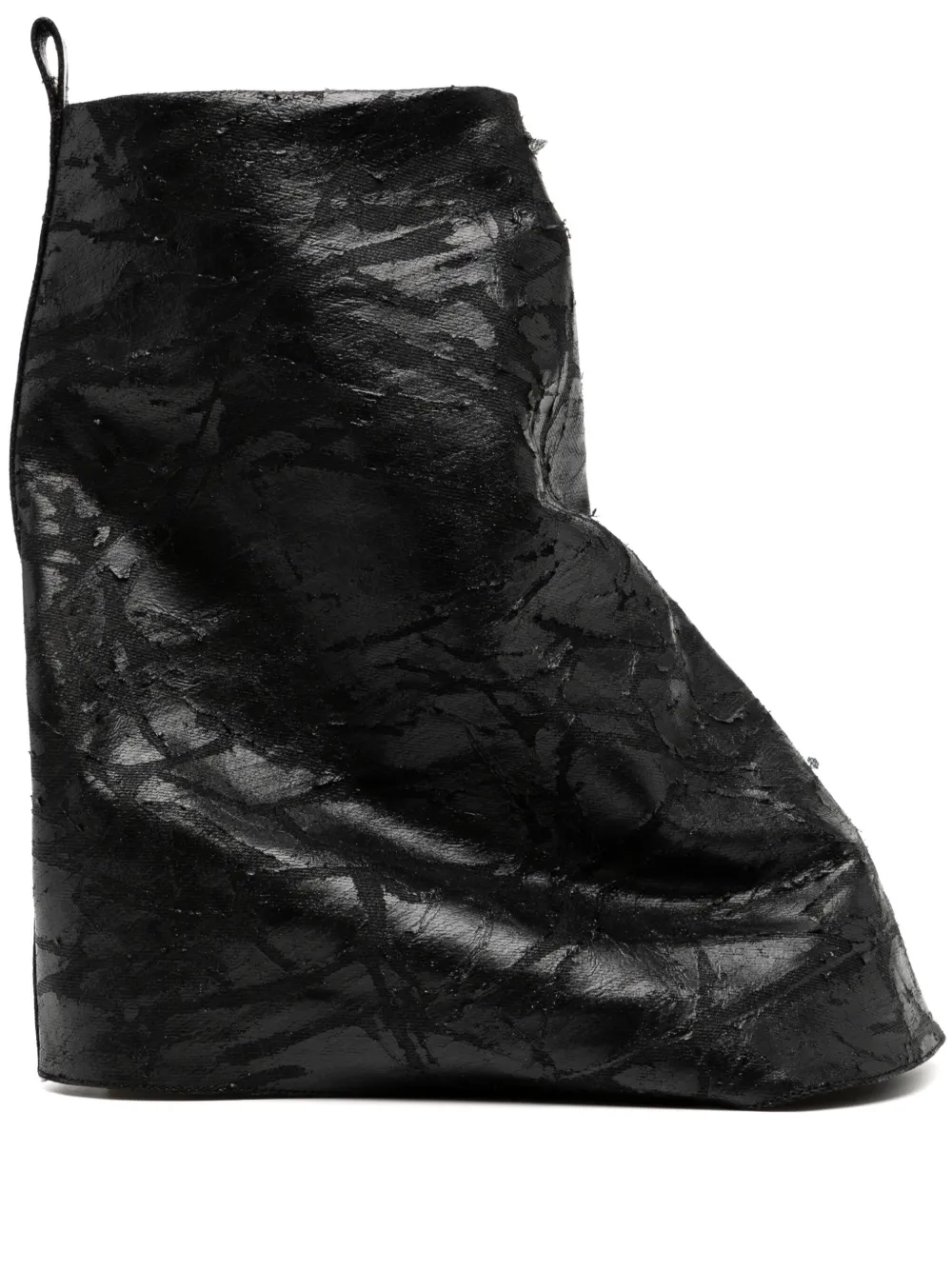 Полусапоги на блочном каблуке Rick Owens DRKSHDW, черный