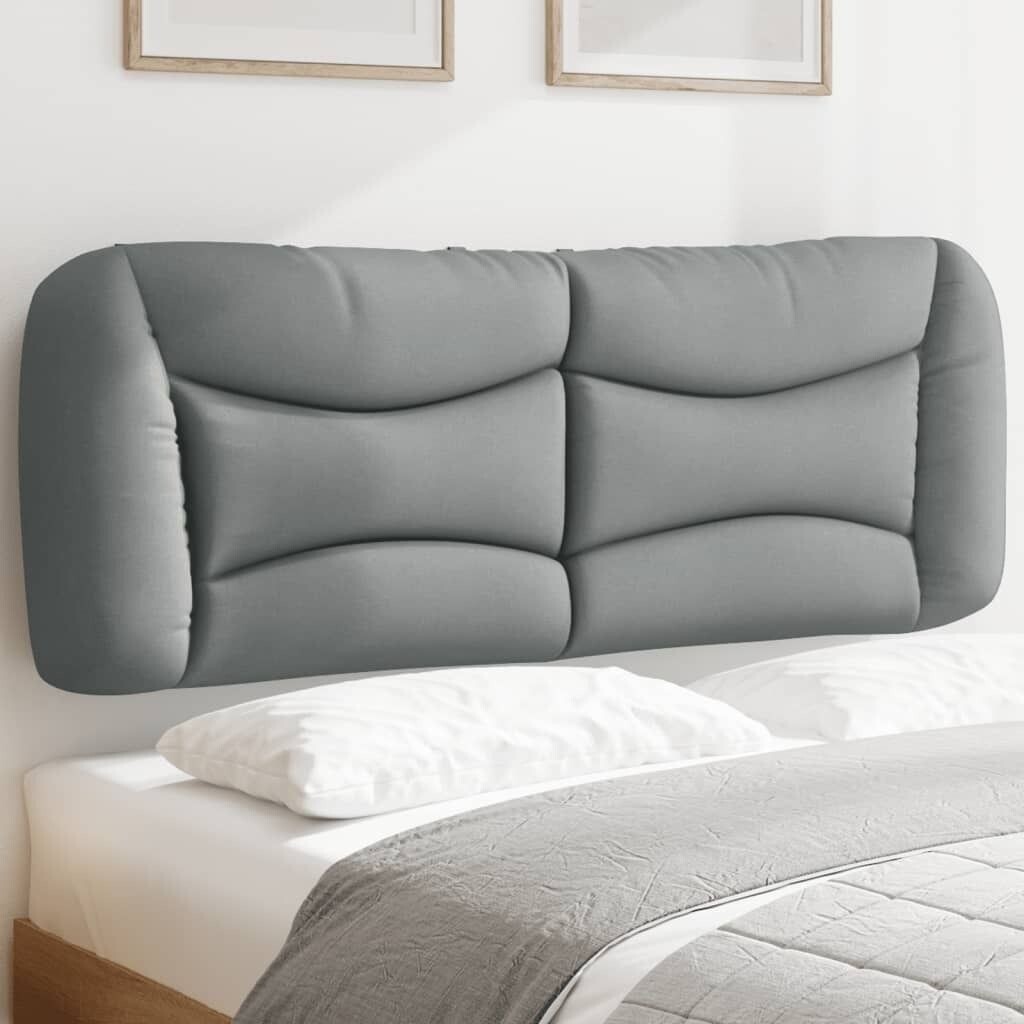

Подушка на изголовье светло-серая ткань 120 см DKD HOME DECOR