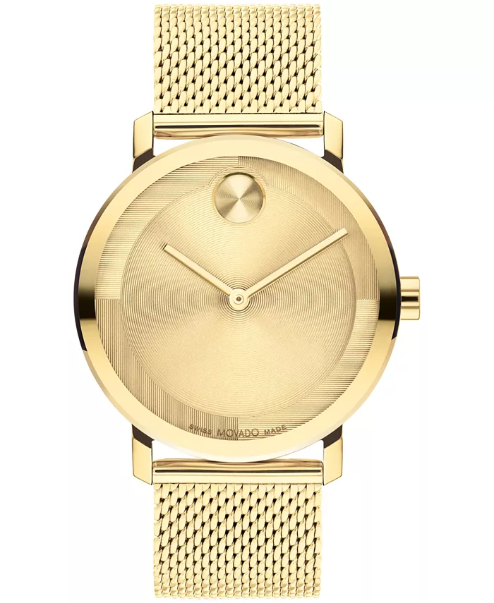 

Мужские часы Bold Evolution 2.0 Swiss Quartz Ionic Plated Light Gold-Tone 2 Steel, 40 мм Movado