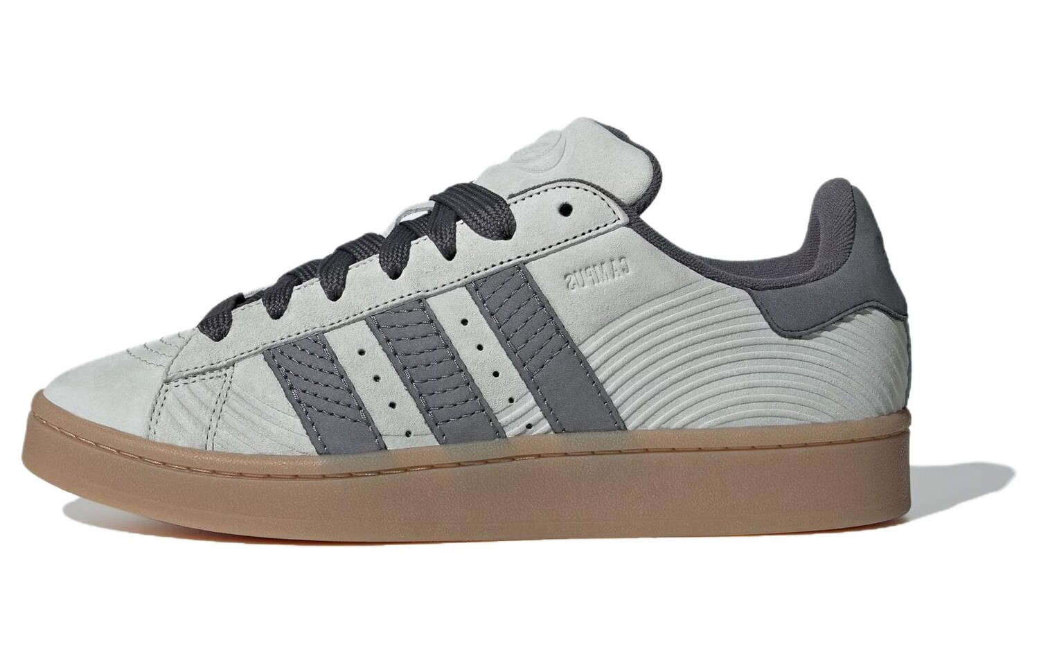 

Кроссовки Adidas Campus 00s Japanese Rock Garden Ash Silver Adidas Originals, цвет Silver Gray/Dark Gray/Resin Yellow