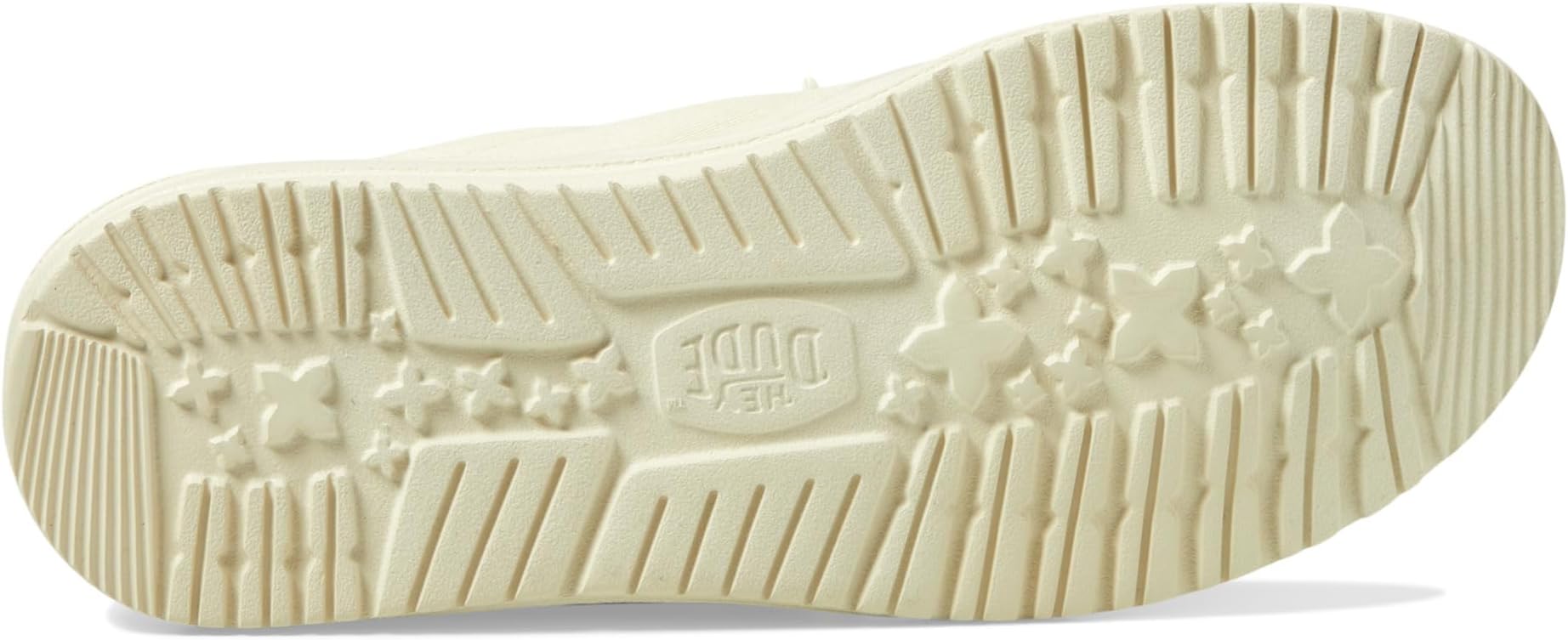 Лоферы Hey Dude Wally Stretch Canvas, Stone White — фото 3
