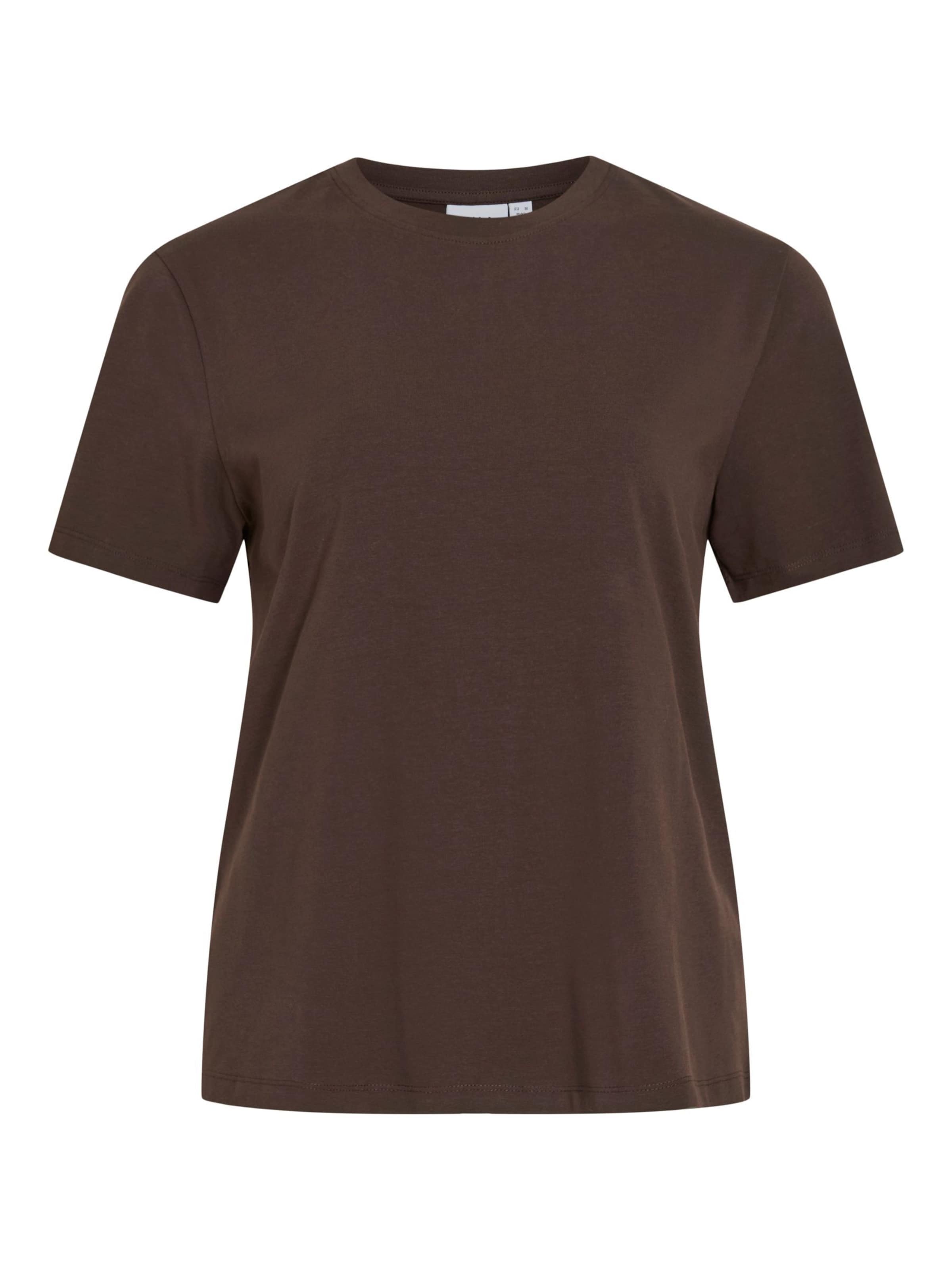 

VILA Футболка 'VINora' в цвете Chocolate, Коричневый, VILA Футболка 'VINora' в цвете Chocolate