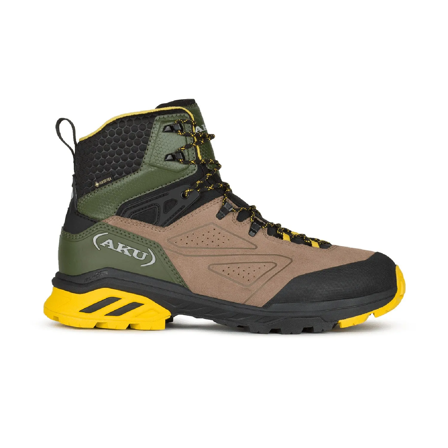 

Реактивные GTX Туристические ботинки AKU, Beige/Green