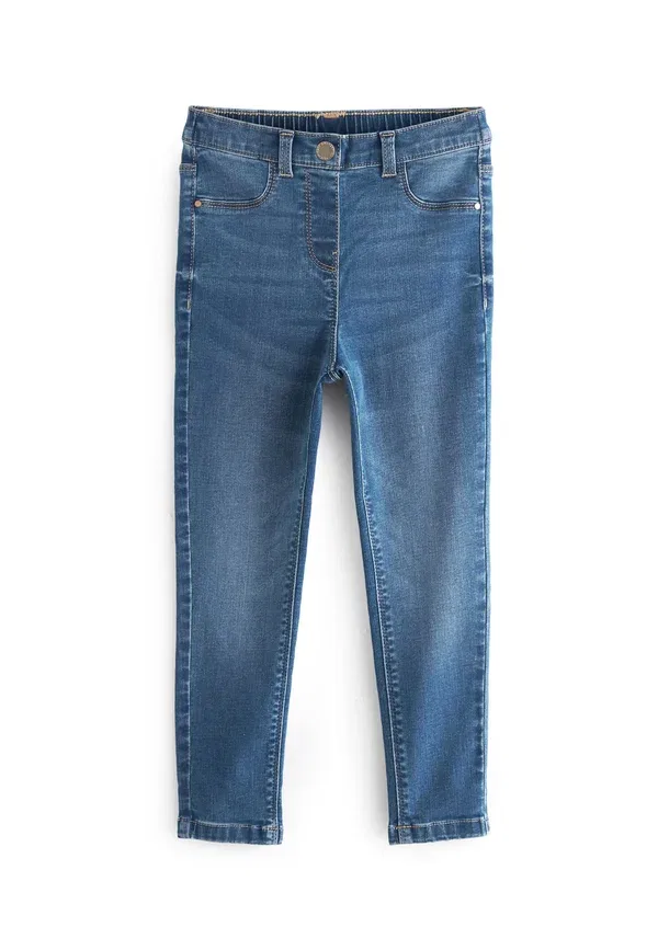 Джинсы slim fit Next, mid blue, средне-синий