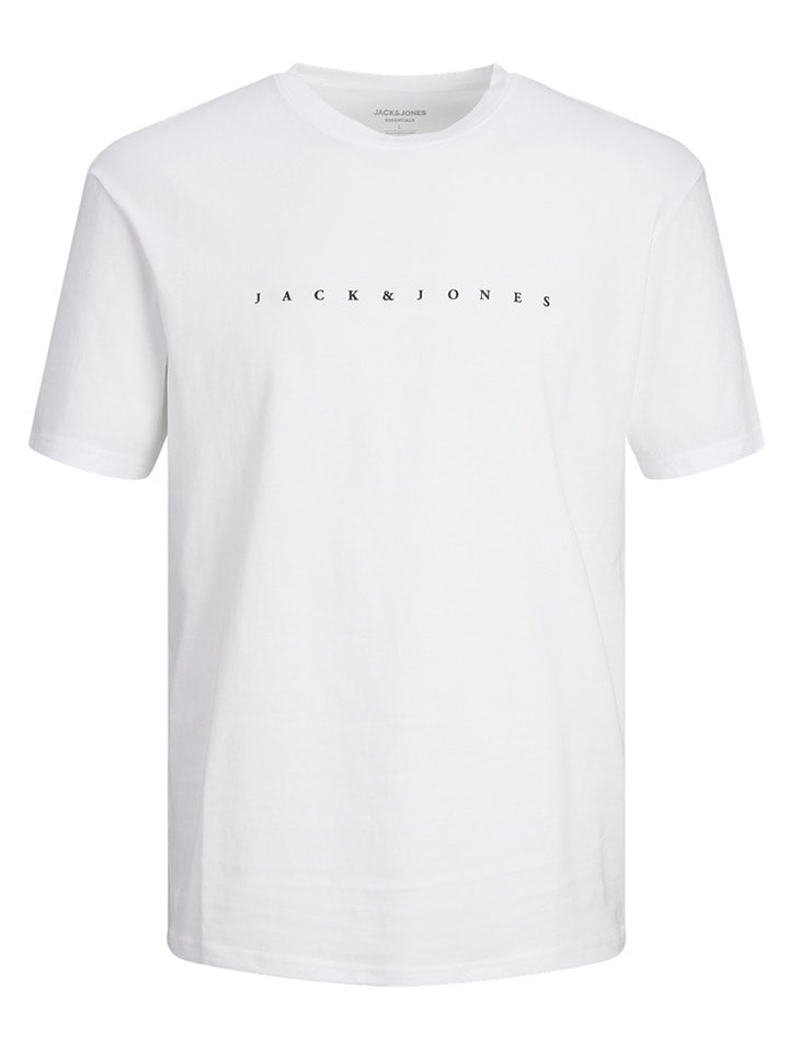 Футболка JACK & JONES Junior, белый — фото 2