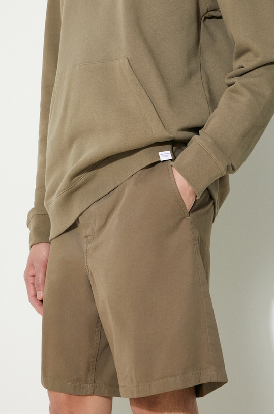 

Хлопковые шорты Aros Regular Organic Norse Projects, зеленый
