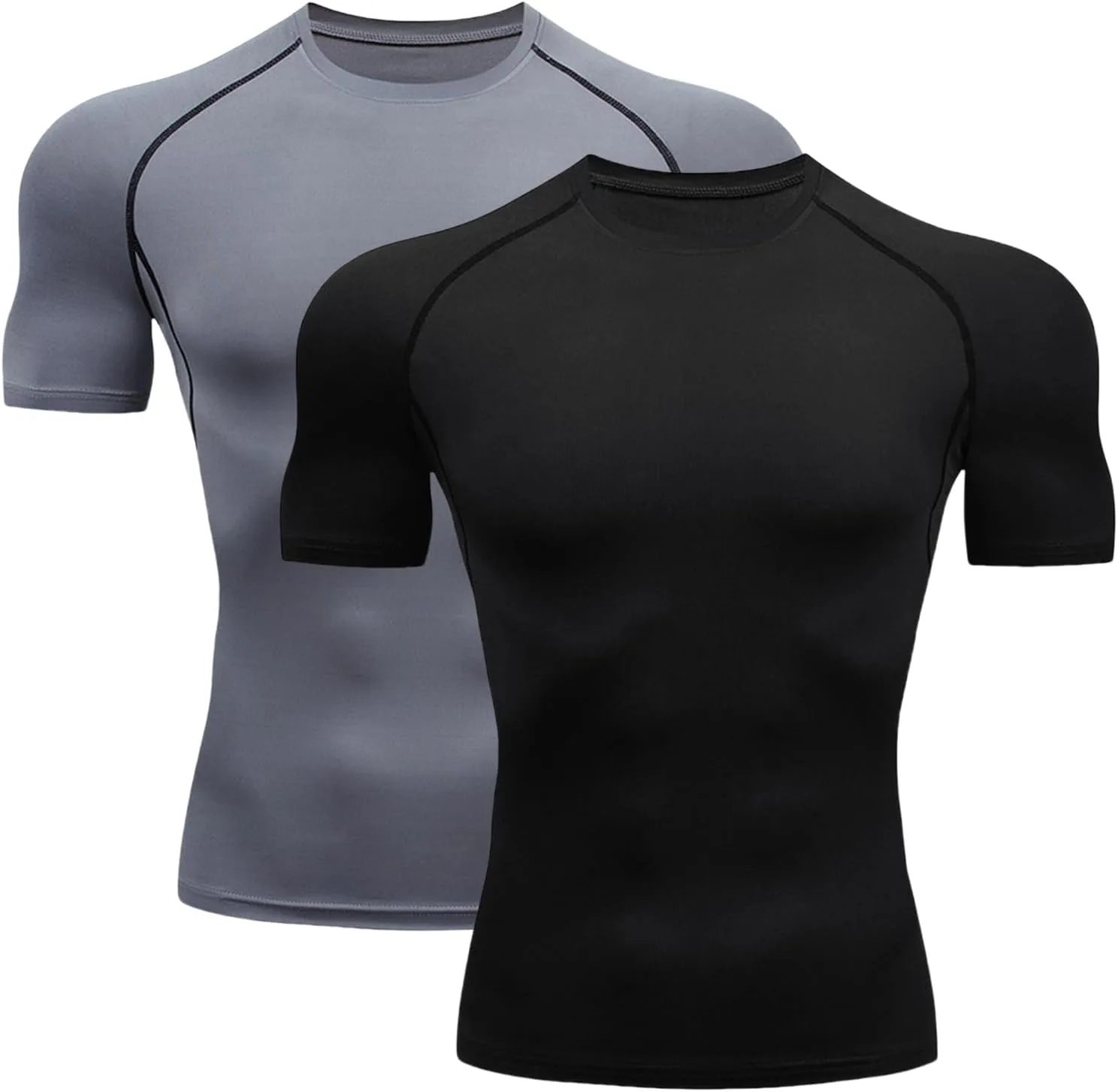 

Мужские компрессионные футболки 2 шт, Cool Dry короткий рукав RSZGSWS