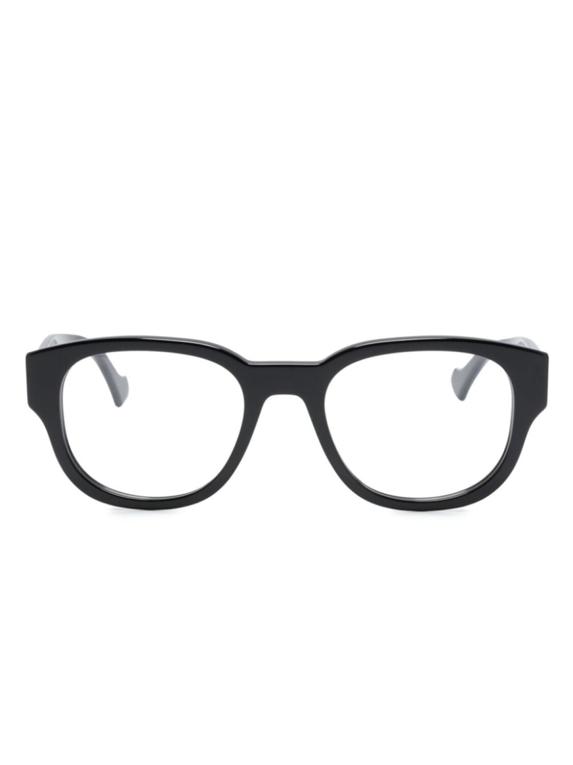 

Gucci Eyewear очки в трапециевидной оправе с логотипом, черный
