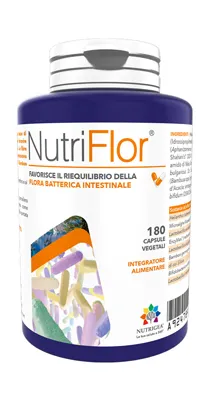 

Nutriflor 180 капсул Nf для поддержания баланса кишечной бактериальной флоры Nutrigea