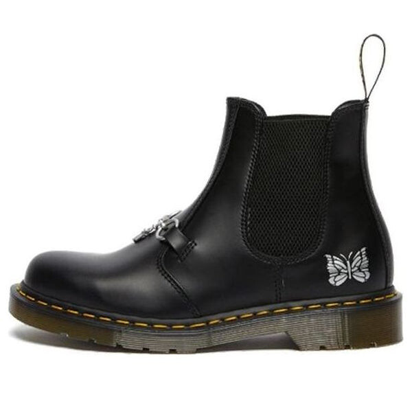 

Кроссовки dr.martens x needles 2976 snaffle chelsea boots 'black' Dr. Martens, черный