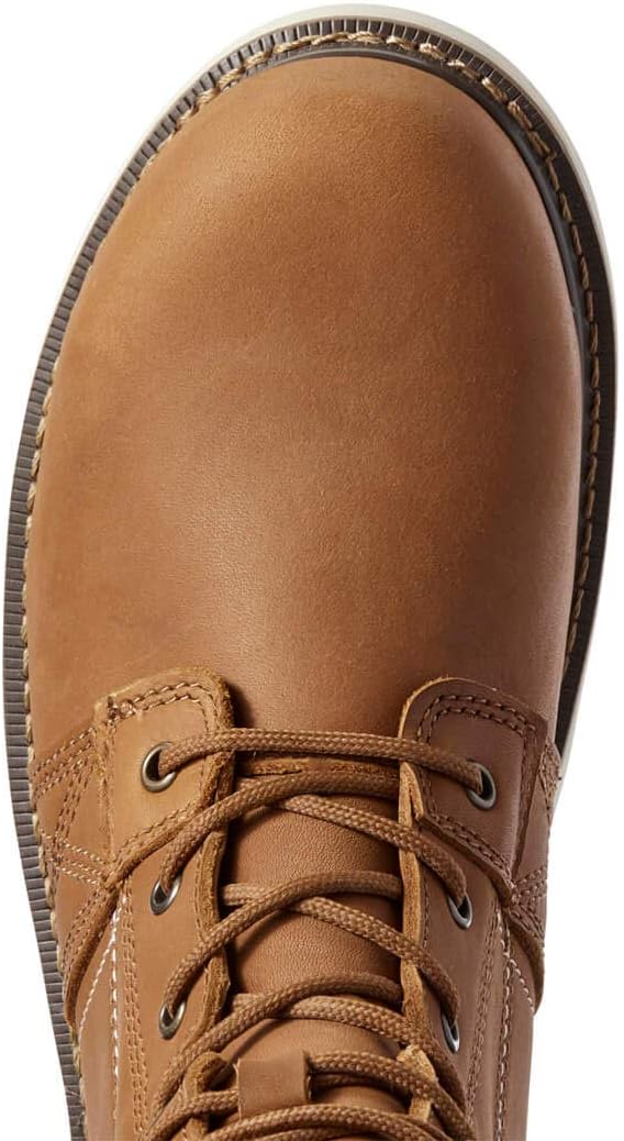 Мужские ботинки Ariat Work Rebar Wedge 6 H2O для строительства, коричневый — фото 4