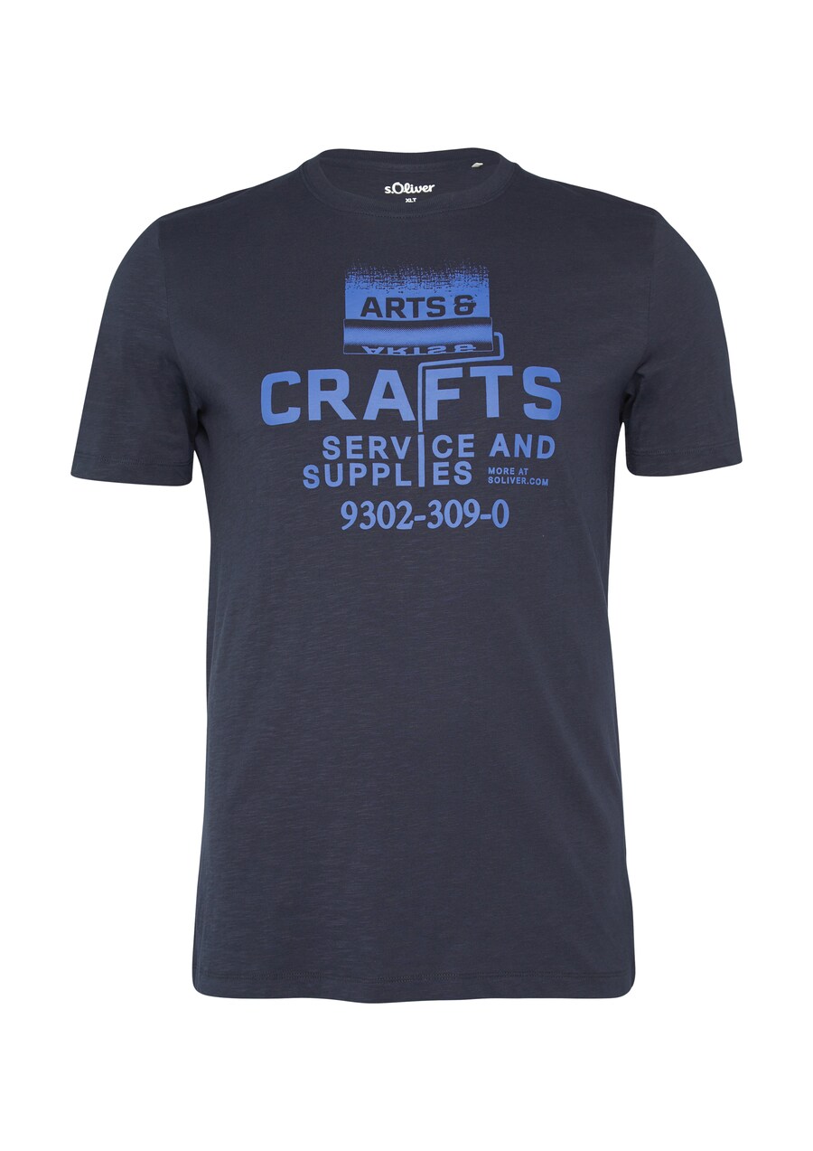 

Рубашка s.Oliver, цвет Navy/Royal blue