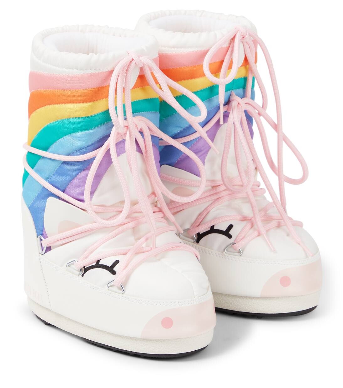 

Зимние сапоги Icon Unicorn с принтом Moon Boot Kids, цвет white/multicolor