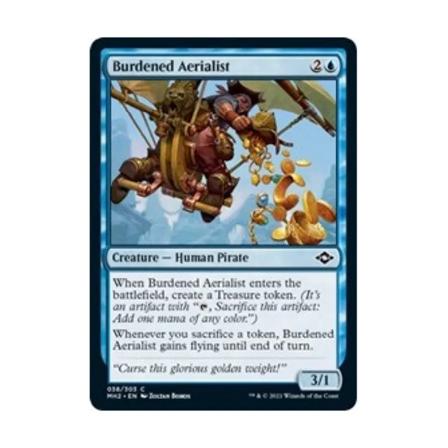 

CCG Обремененный воздухоплаватель (клавиша C), MTG - Modern Horizons 2