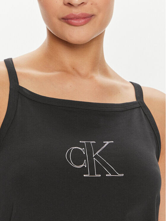 Платье стандартного кроя Calvin Klein, черный — фото 4