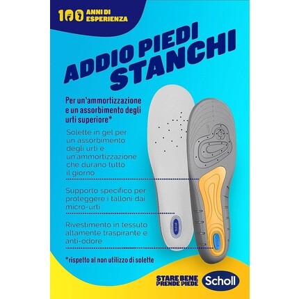 Gel Activ Профессиональные женские стельки, размеры 38-42, Scholl — фото 3