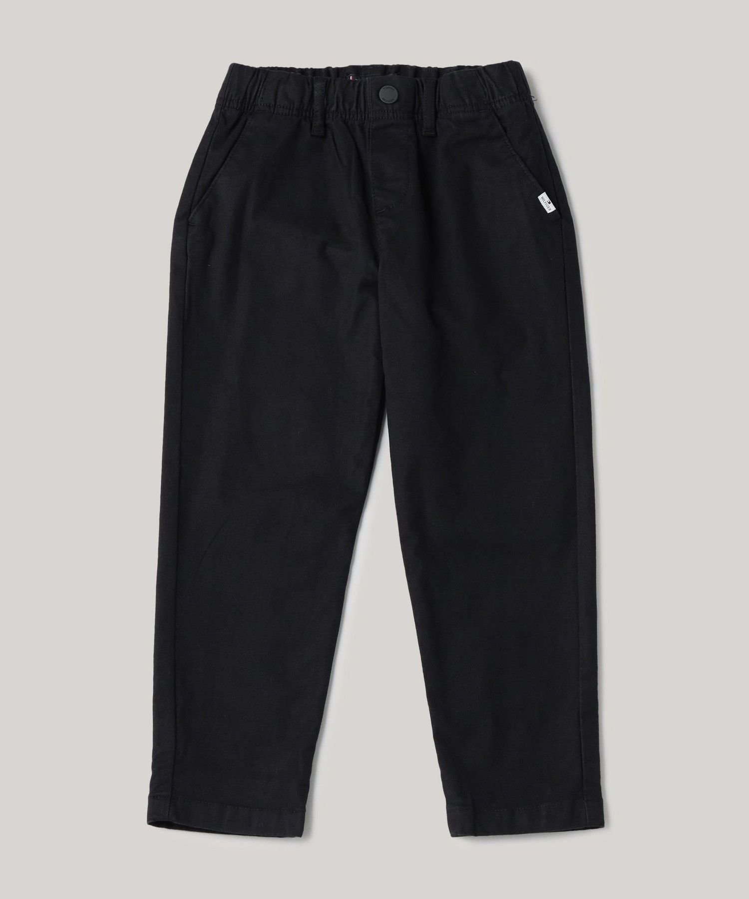 (K) Детские брюки TOMMY HILFIGER с эластичным поясом и начесом, Black