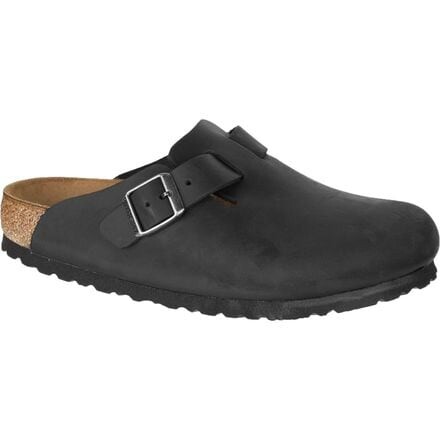 

Кожаные сабо Boston мужские Birkenstock, цвет Black Oiled Leather