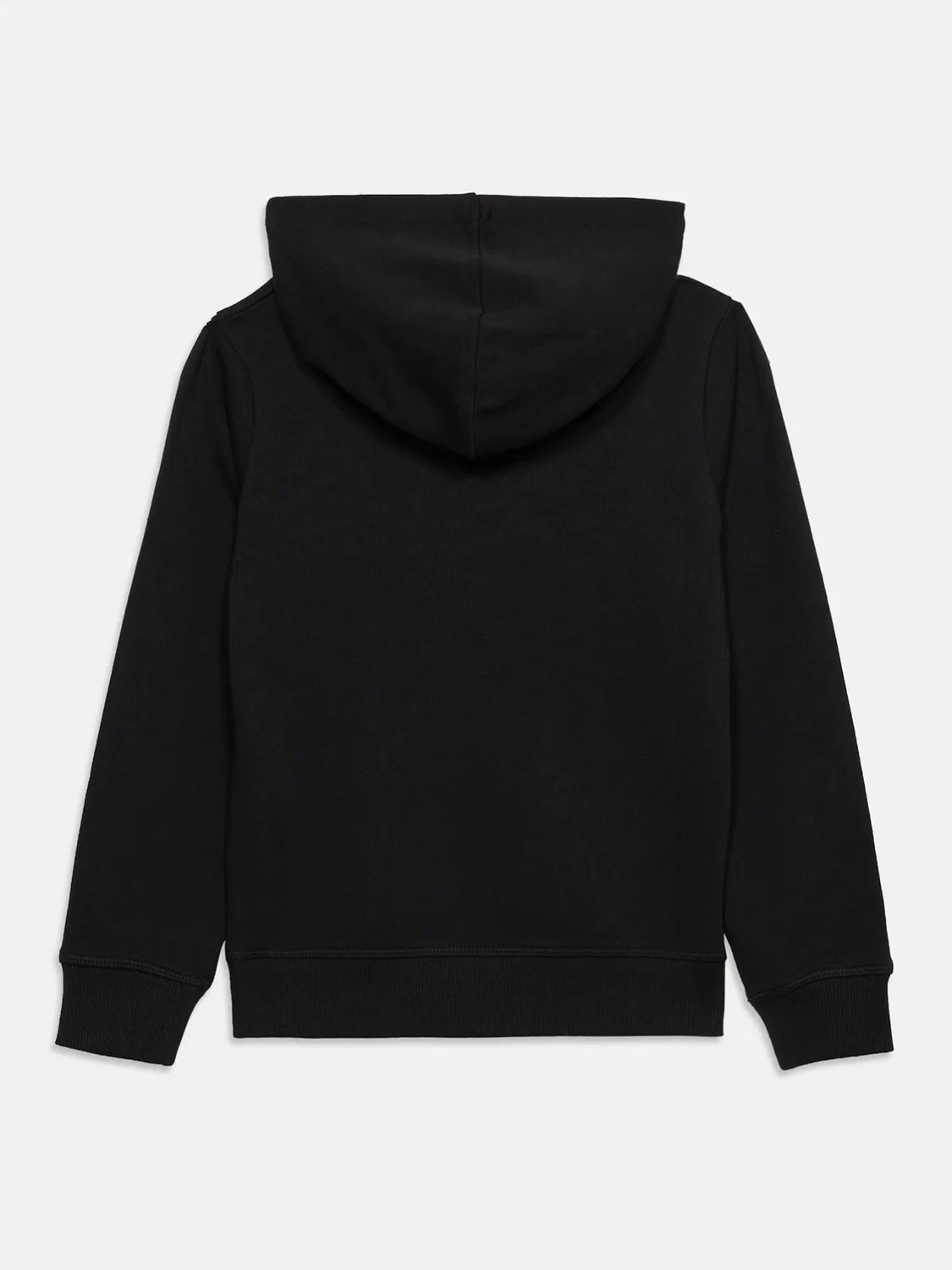 Джинсовая толстовка Calvin Klein Jeans Monologo черного цвета — фото 2