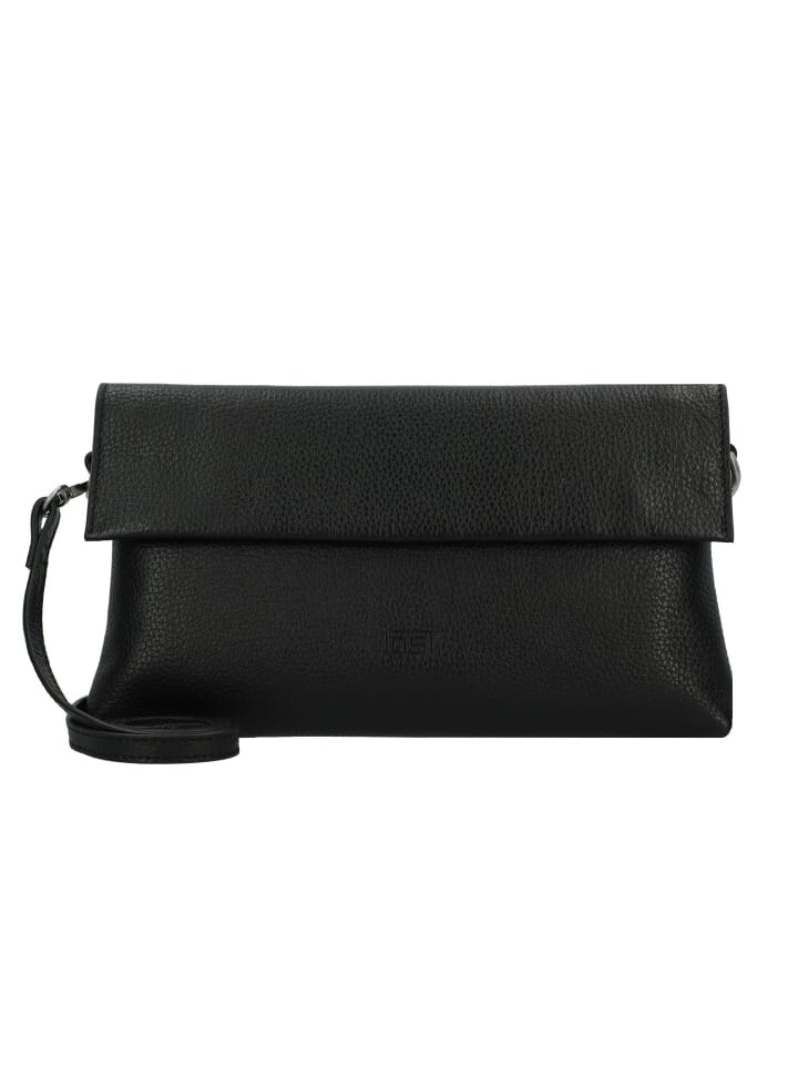 

Наплечная сумка Jost Vika Umhängetasche Leder 28 cm, черный