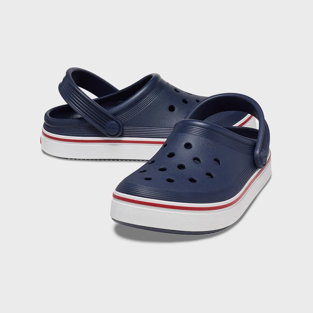 Детские сабо Off Court в цвете Navy Purple от Crocs
