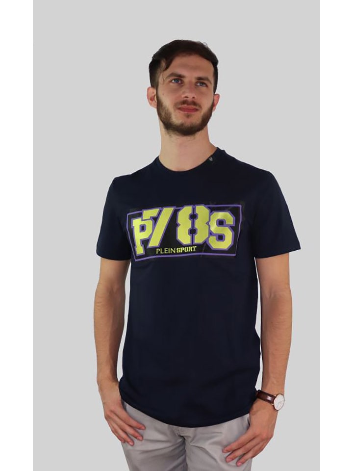

Футболка Plein Sport, темно-синий