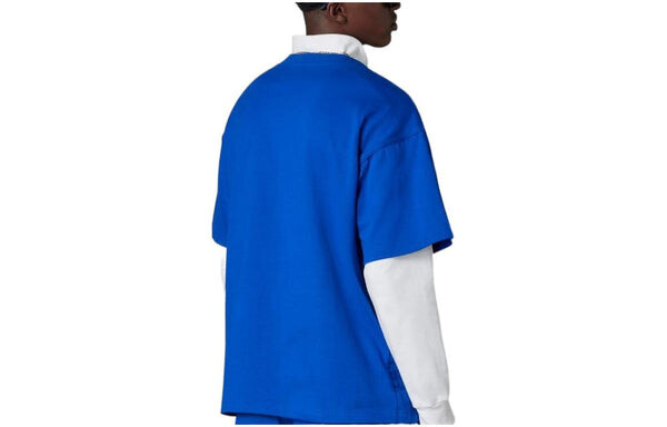 Футболка adidas Blue Version Essential French Terry T-Shirt 'Blue', синий — фото 2