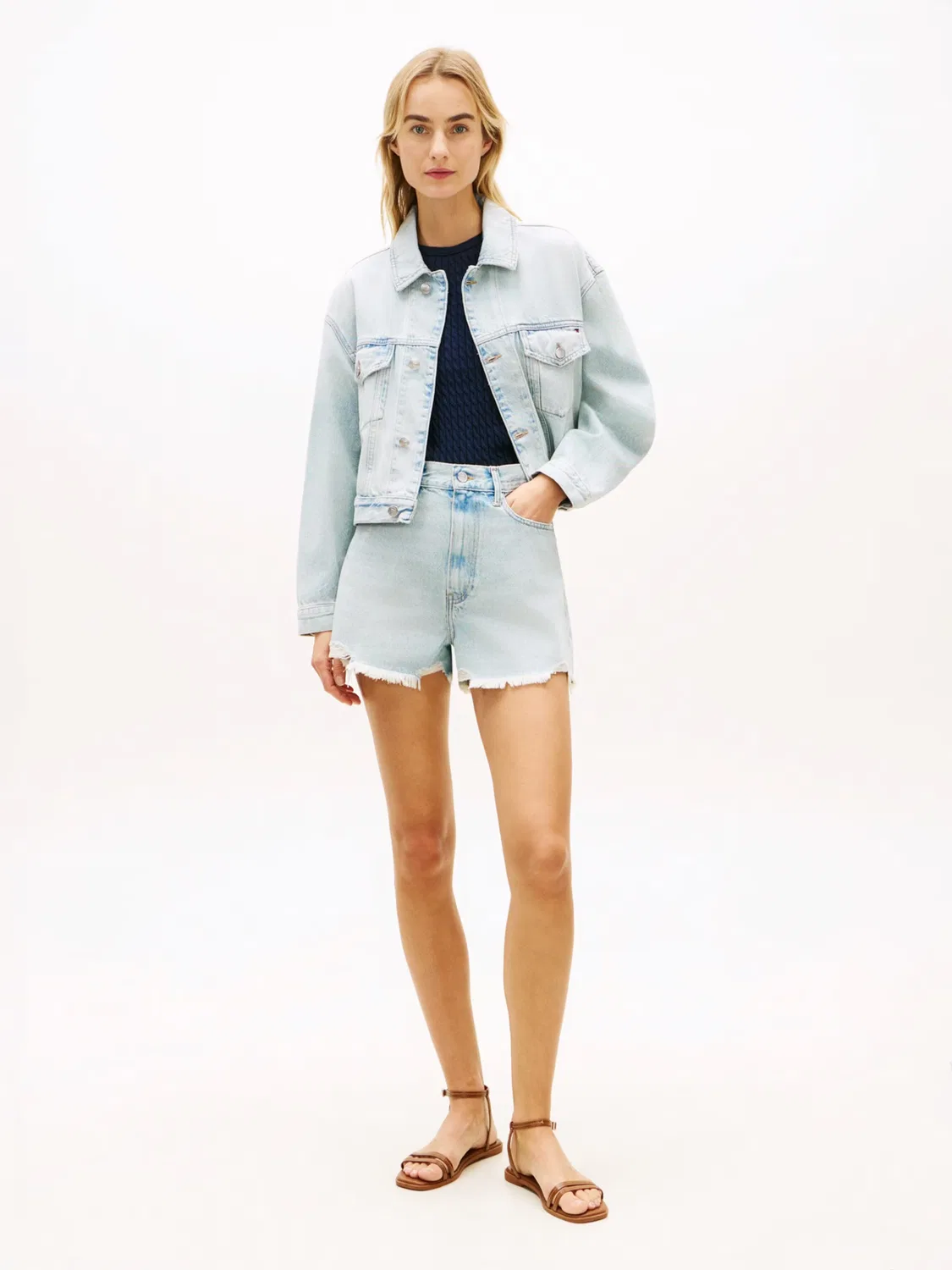 Обычные джинсы Tommy Hilfiger, Light Blue — фото 4
