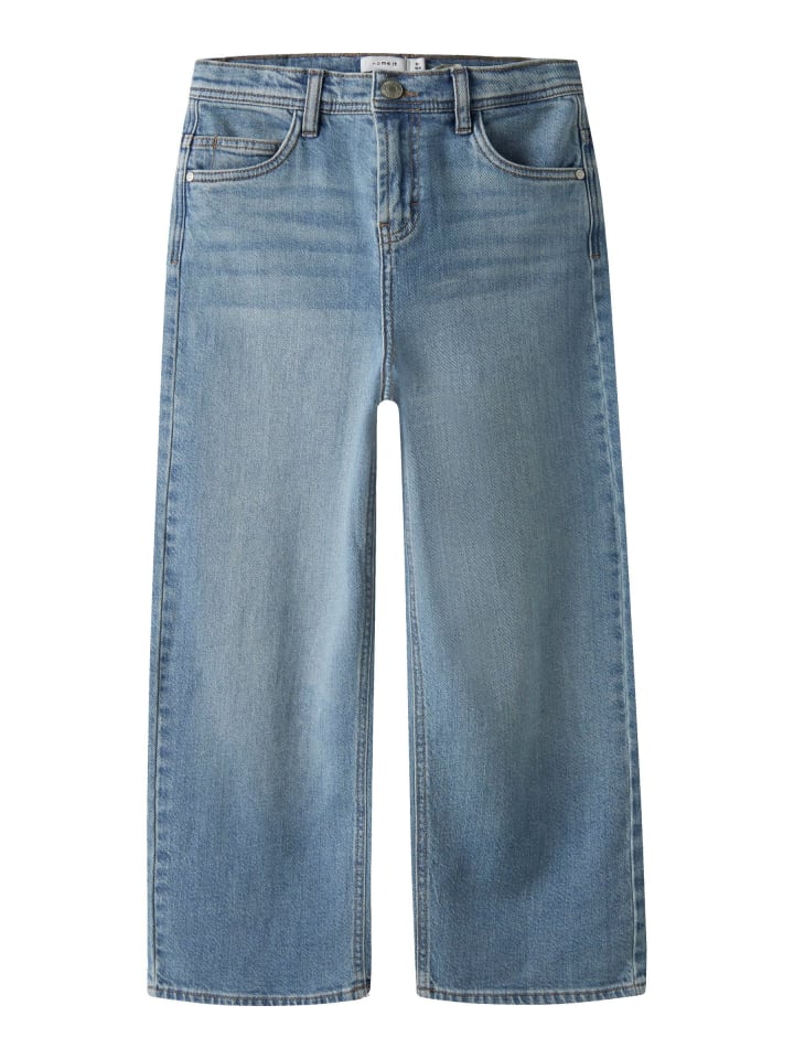 

Name it Джинсы из денима среднего синего цвета