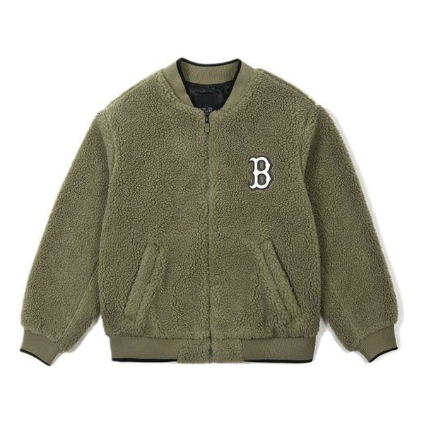 

Куртка MLB Boston Red Sox lamb's wool Jacket Unisex Khaki, хаки