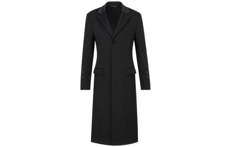 

Ежеквартальные новинки Пальто Мужское Черное Dior, черный