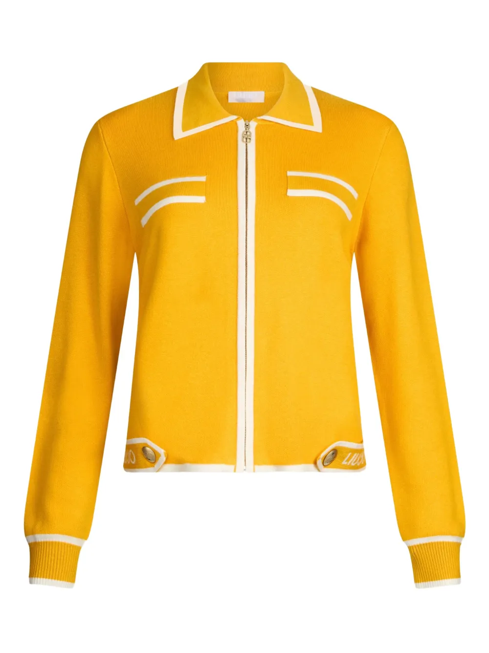 

Кардиган на молнии LIU JO, желтый
