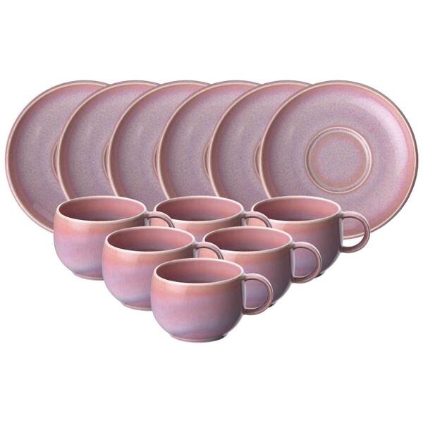 

Набор для эспрессо perlemor coral 12 предметов Villeroy & Boch, розовый, Серый, Набор для эспрессо perlemor coral 12 предметов Villeroy & Boch, розовый