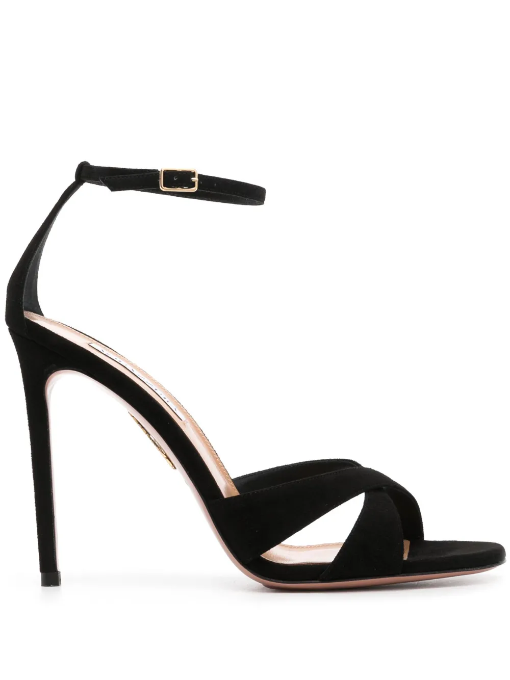 Босоножки Divine 105 Aquazzura, черный