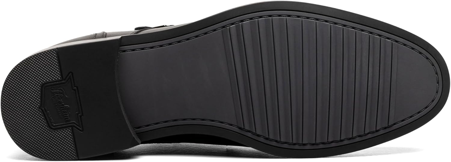 Мужские оксфорды Florsheim Rubano с двойной монковой пряжкой и закрытым носком, черный — фото 4