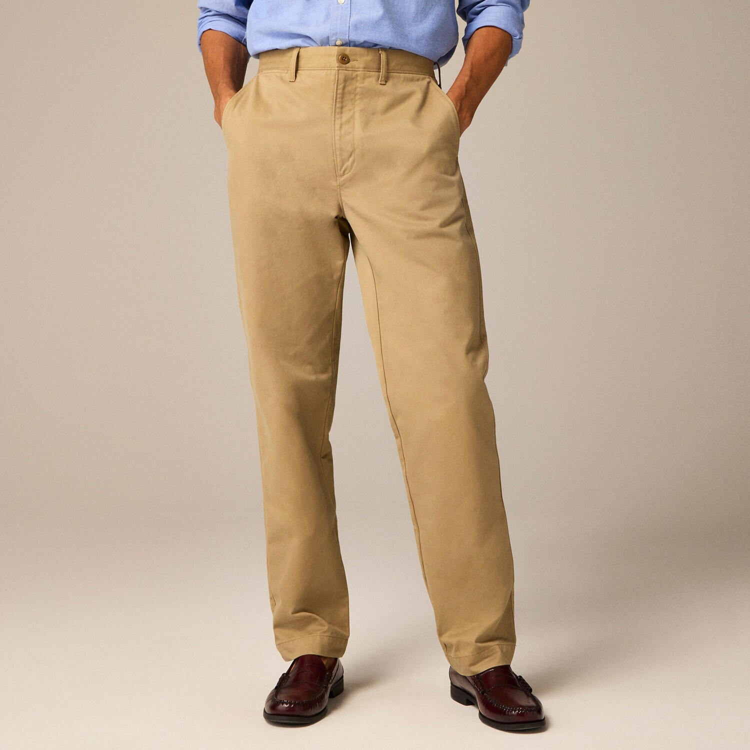 

Классические брюки-чиносы J.Crew, хаки