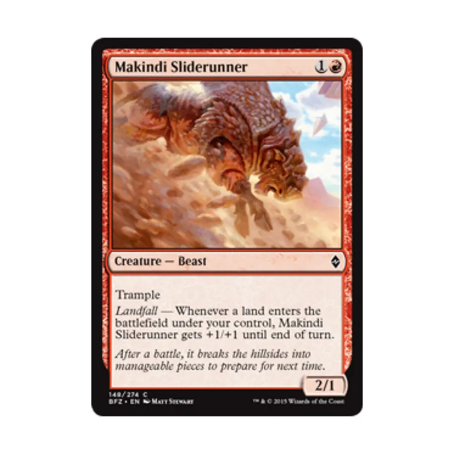 

CCG Makindi Sliderunner (C) (фольга), MTG - Battle for Zendikar