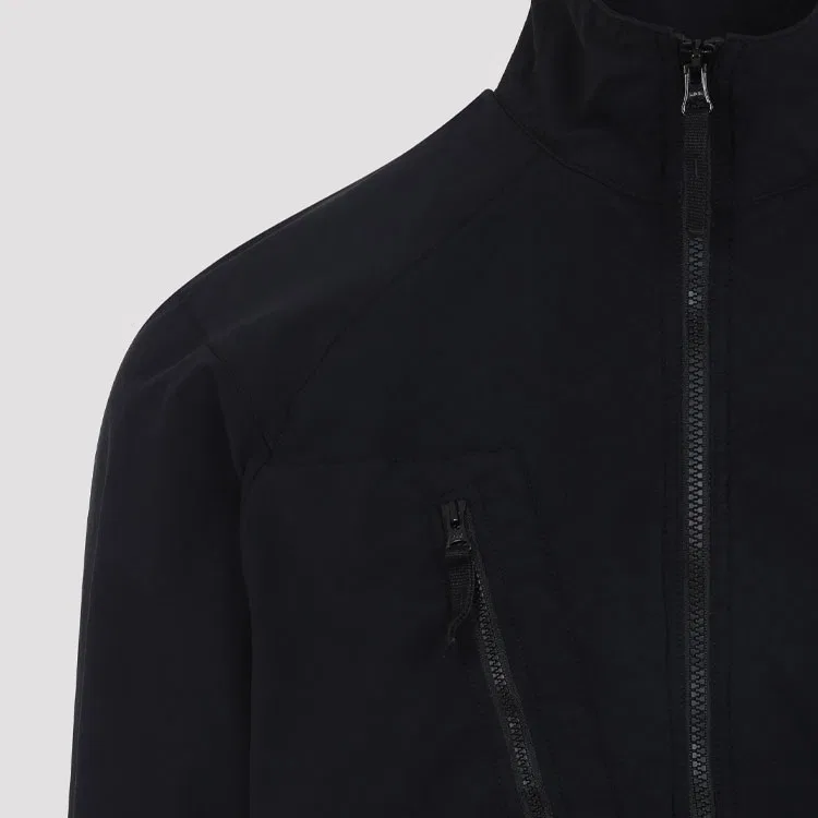 Куртка с карманом на молнии STONE ISLAND, Black — фото 4