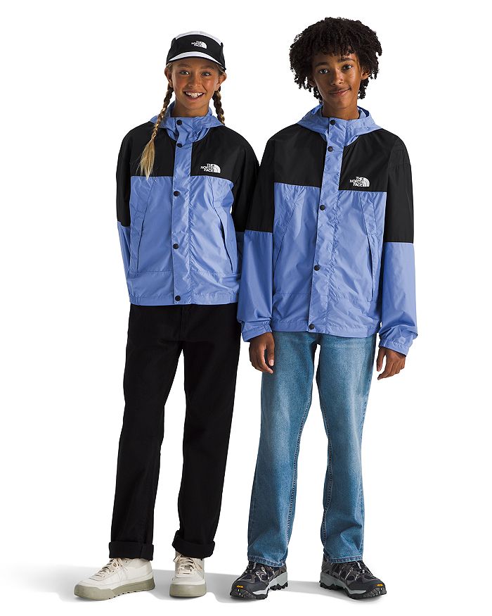 Ветровка унисекс для подростков Mountain Wind Jacket - Little Kid, Big Kid The North Face, синий — фото 2
