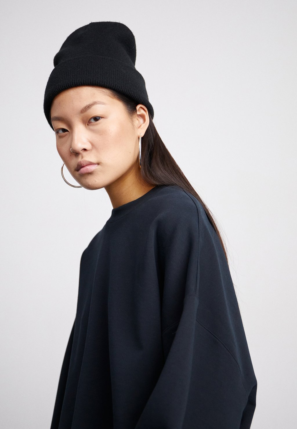 Толстовка CREW SOFT Nike Sportswear, черный — фото 4