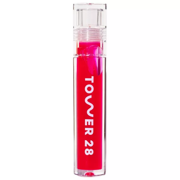 

Shineon lip jelly увлажняющее нелипкое масло для губ Tower 28 Beauty, цвет xoxo