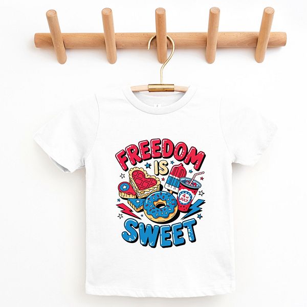 Футболка с коротким рукавом Freedom is sweet youth The Juniper Shop, Heather Grey — фото 3