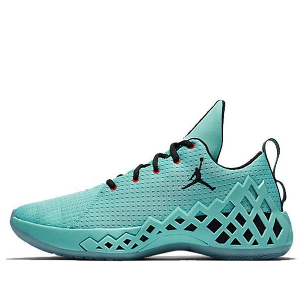 

Кроссовки jumpman diamond low pf Nike, зеленый