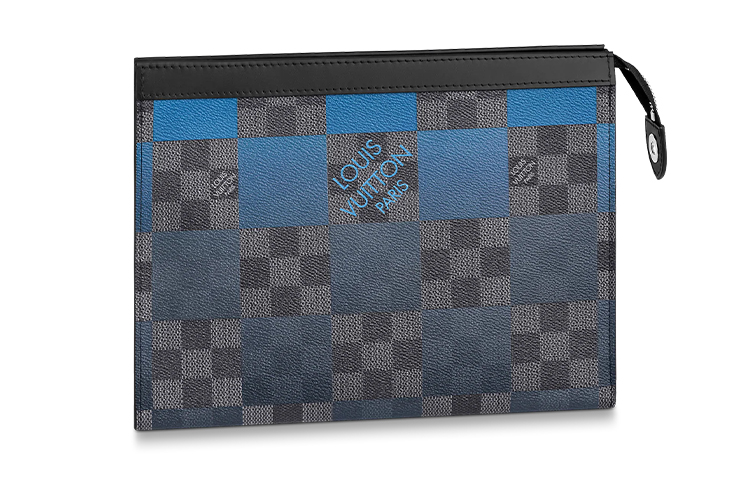

LOUIS VUITTON Клатч Voyage Damier Graphite Giant Mm Синий